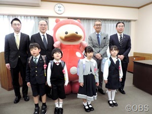 ２０２６「まるんちゃん♪」防犯ブザー贈呈式