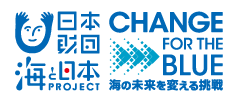 CHANGE FOR THE BLUEロゴ