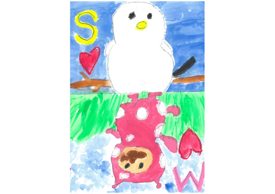 森昴さん（7歳）