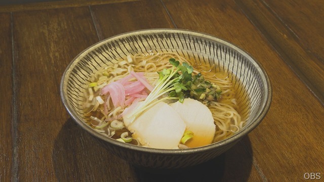 冷やしあご醬油麺