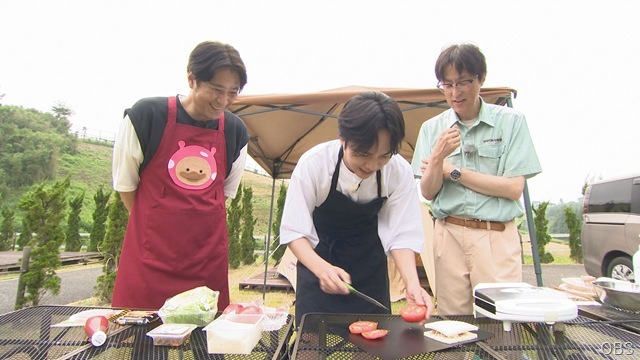 サファリでキャンプ飯