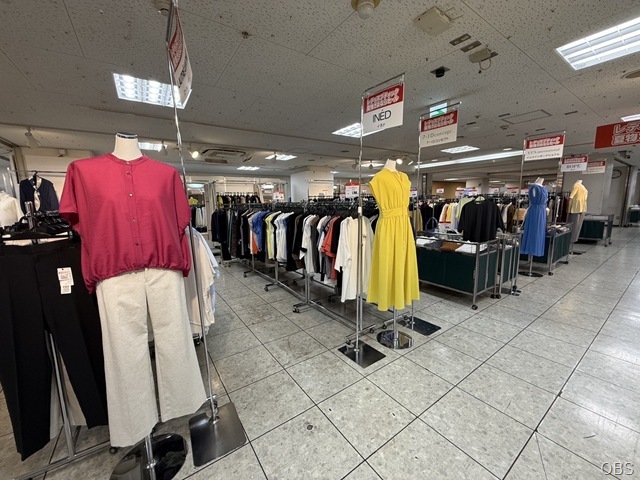 中継　レディスブティック夏物さよならセール（トキハ本店）