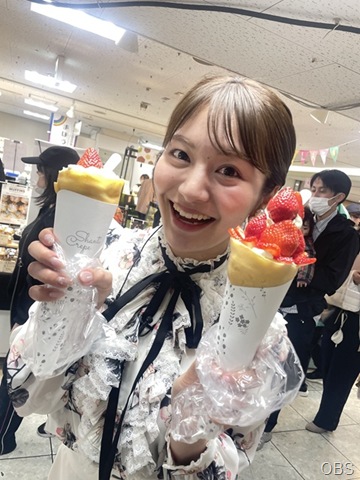 中継：春の大分フェス（トキハ本店8階催し場）