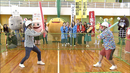 チャンバラ対決