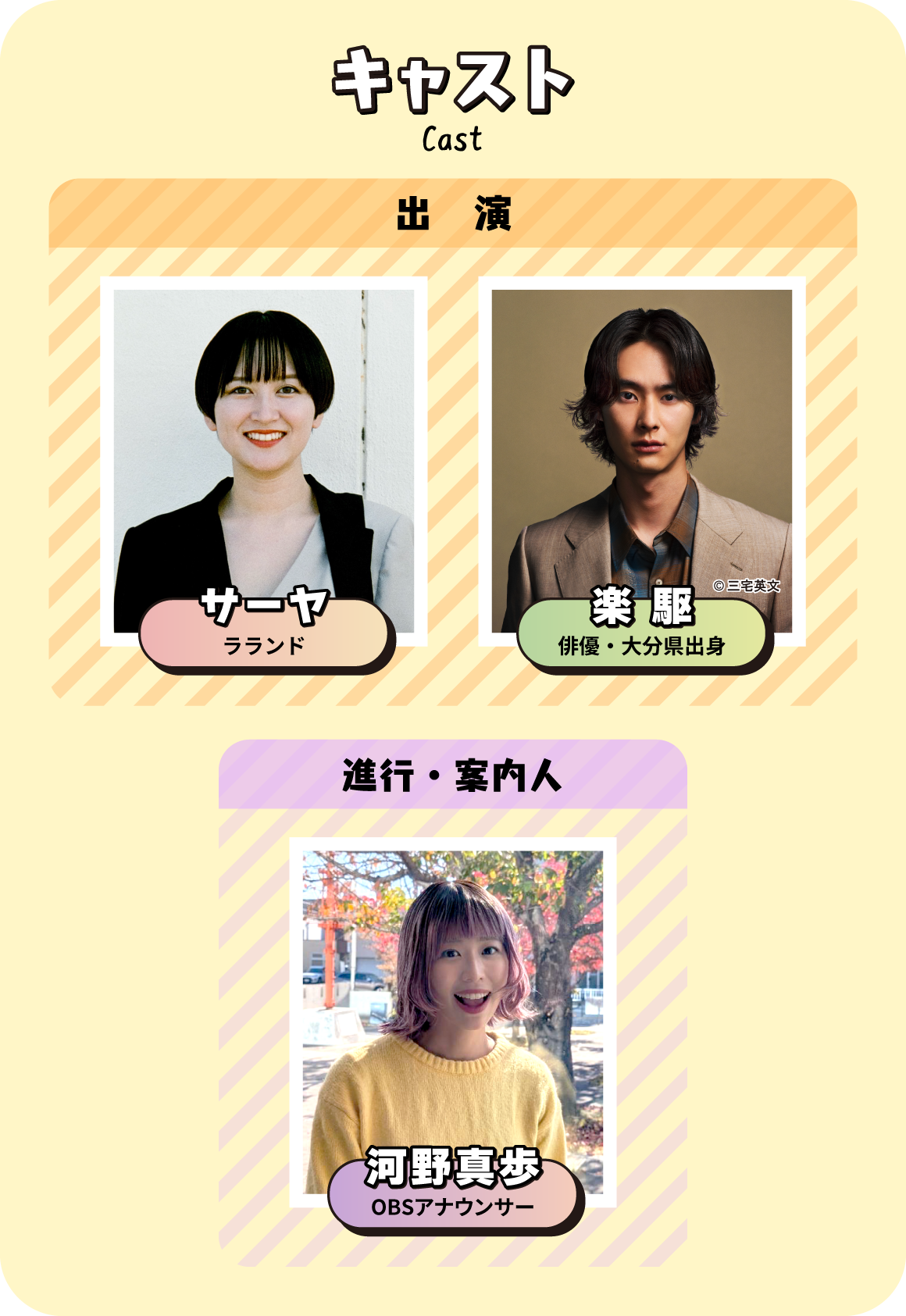 キャスト